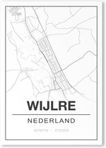 Poster/plattegrond WIJLRE - A4