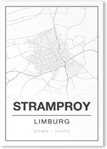 Poster/plattegrond STRAMPROY - A4