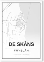 Poster/plattegrond DESKANS - A4