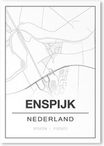 Poster/plattegrond ENSPIJK - A4