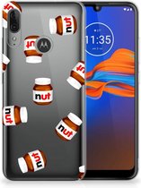 GSM Hoesje Motorola Moto E6 Plus Siliconen Case Nut Jar