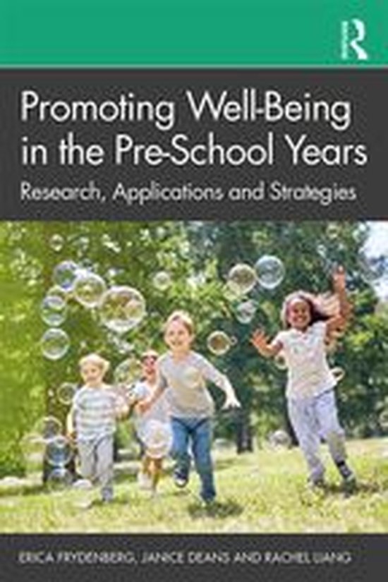 Promoting Well-Being in the Pre-School Years - cover