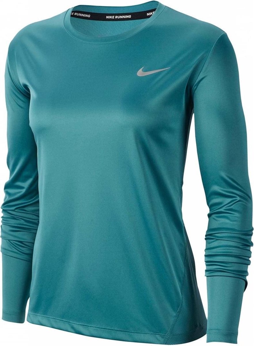 Nike - Miler Top Long Sleeve WMNS - Dames - maat M | bol.com