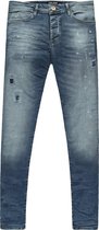 Cars Jeans Heren Jeans Aron Super Skinny - Kleur: Dark Used - Maat: 28/34
