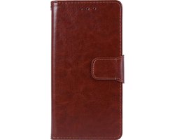 Shop4 - Geschikt voor Samsung Galaxy S20 Plus Hoesje - Wallet Case Business Bruin