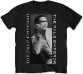 Marilyn Manson Heren Tshirt -XL- The Pale Emperor Zwart
