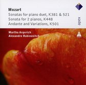 Wolfgang Amadeus Mozart - Mozart: Sonatas For Piano Duet K 381 & 521; Sonata For 2 Pianos K 448; Andante And Variations K 5