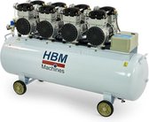HBM 8 PK - 200 Liter Professionele Low Noise Compressor
