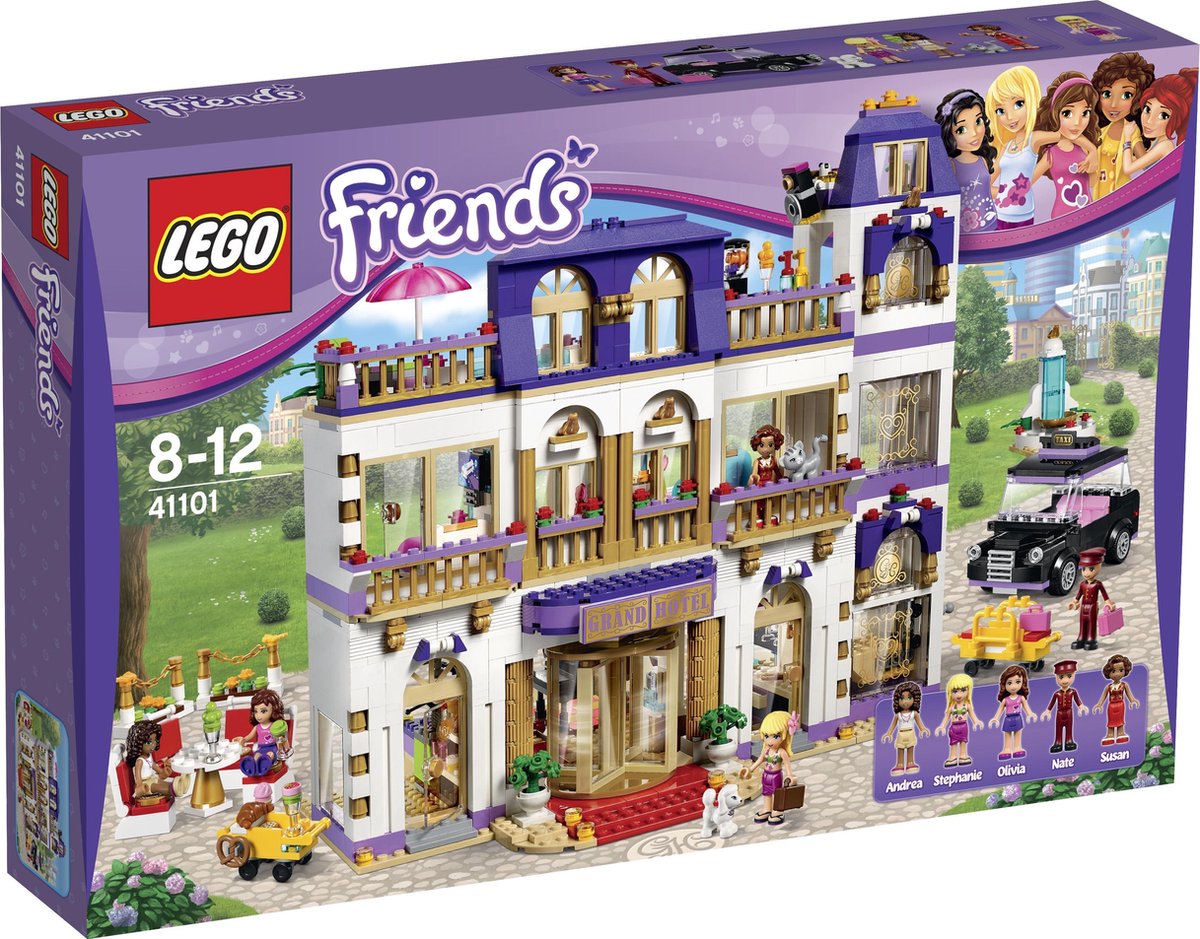 LEGO Friends 41731 L'école internationale de Heartlake City, Jouet de  Construction, pour Filles et Garçons avec 5 Mini-Poupées pas cher 