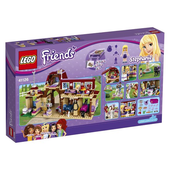 LEGO Friends Heartlake Paardrijclub - 41126 | bol.com