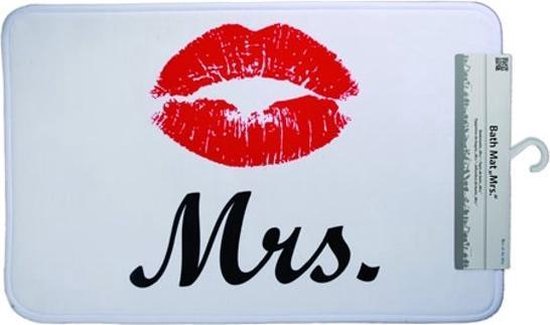 Set badmatten Mr. en Mrs.