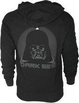 Star Wars - Darth Vader heren hoodie vest met capuchon zwart - Merchandise film Sciencefiction - M