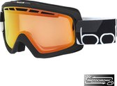 Bollé Nova II Unisex Skibril - Matte Black Photochromic Fire Red - Lens Cat. 1 to 3