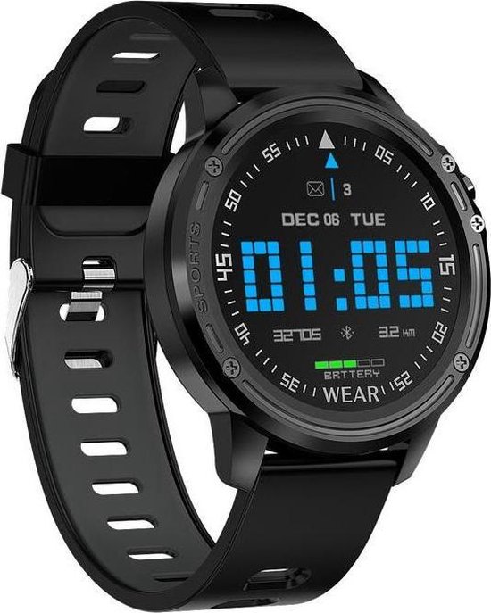zeevruchten Wasserette aanval Parya Official - Smartwatch - Wear - Zwart | bol.com