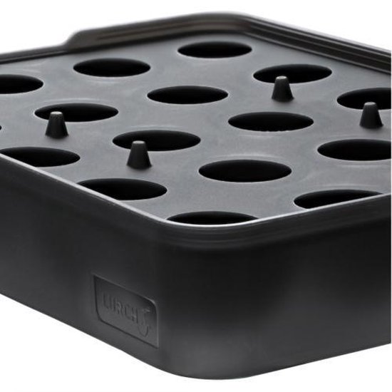 ijsblokjes vierkant 8 XL silicone 21x11.5 cm - Het Kookeiland