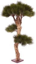 Pinus Bonsai kunstboom 85 cm op voet