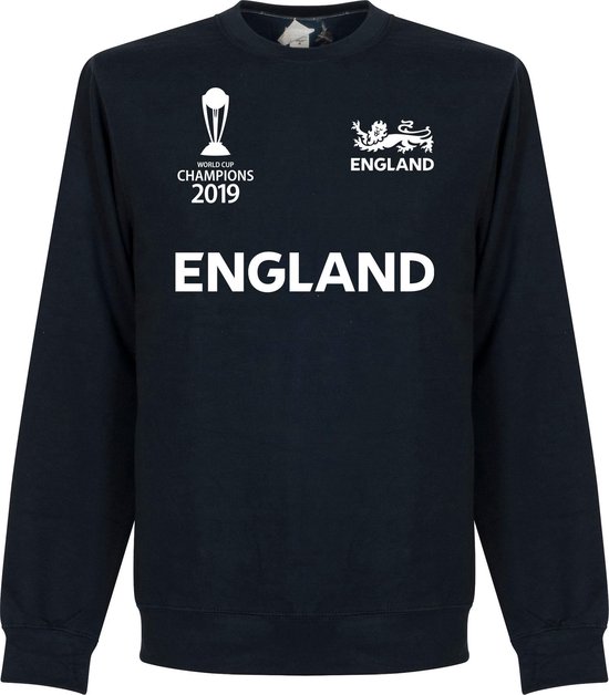 Engeland Cricket World Cup Winners Sweater - Navy - XL