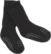 Gobabygo Sokjes Antislip Junior Katoen Zwart Maat 27/30