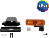 Aspock Flatpoint 1 markeringslamp - oranje - LED - platte kabel - op houder