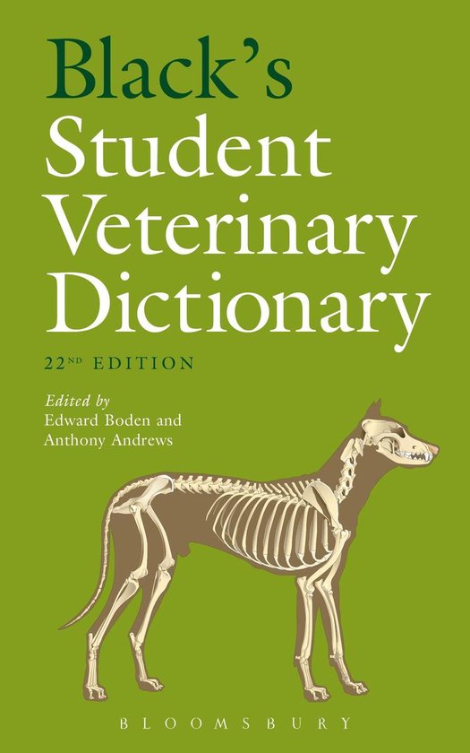 Black's Student Veterinary Dictionary - cover