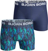 Bjorn Borg Sportonderbroek casual - 2p SHORTS BB SUPER SHADE - blauw - mannen - S
