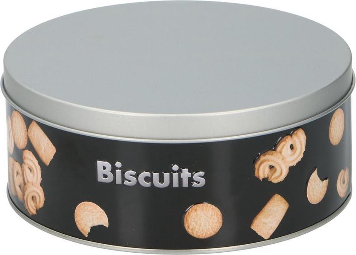 1x Boîte métallique de conservation de biscuits / biscuits / boîte de  rangement 2000... | bol.com