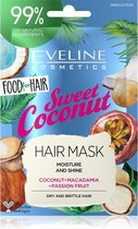 Eveline Cosmetics Food For Hair Sweet Coconut Hair Mask 20ml.