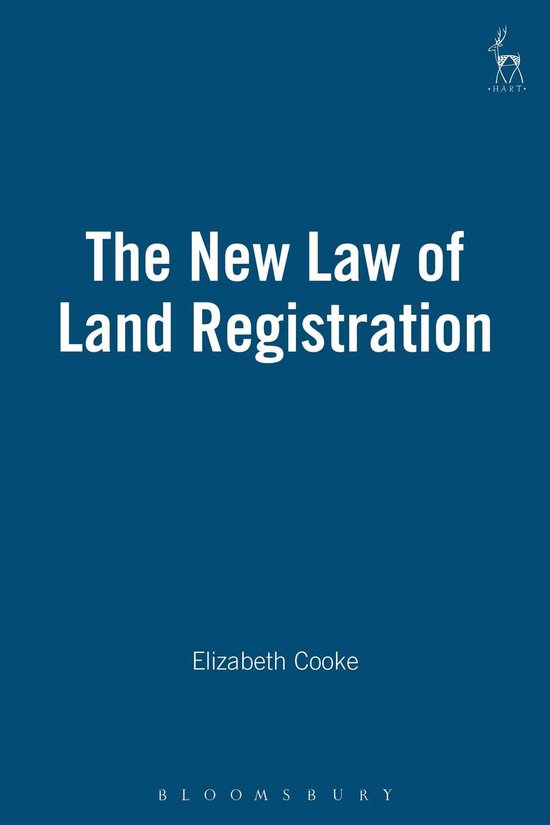 The New Law of Land Registration - cover