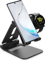 Ringke Super Folding Universele Smartphone en Galaxy Watch Stand Zwart