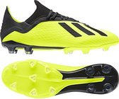 adidas X 18.2 Fg Voetbalschoenen Heren - Solar Yellow/Core Black - Maat 46
