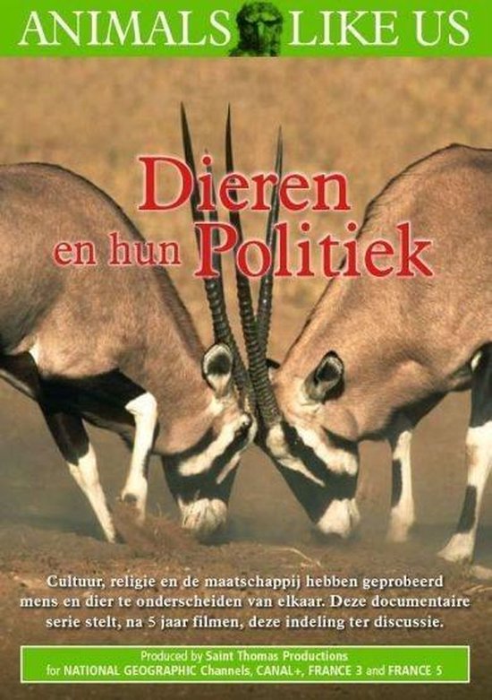 Cover van de film 'Dieren En Hun Politiek'