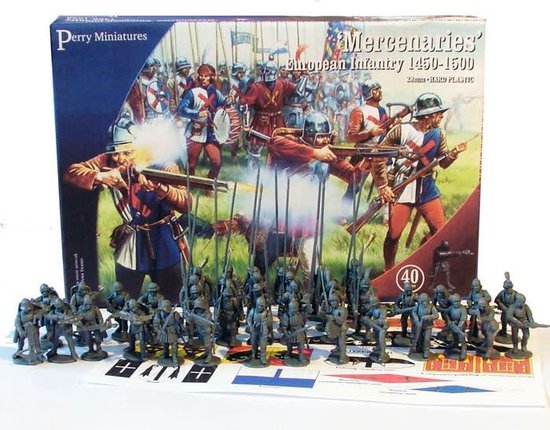 Thumbnail van een extra afbeelding van het spel ‘Mercenaries’, European Infantry 1450-1500