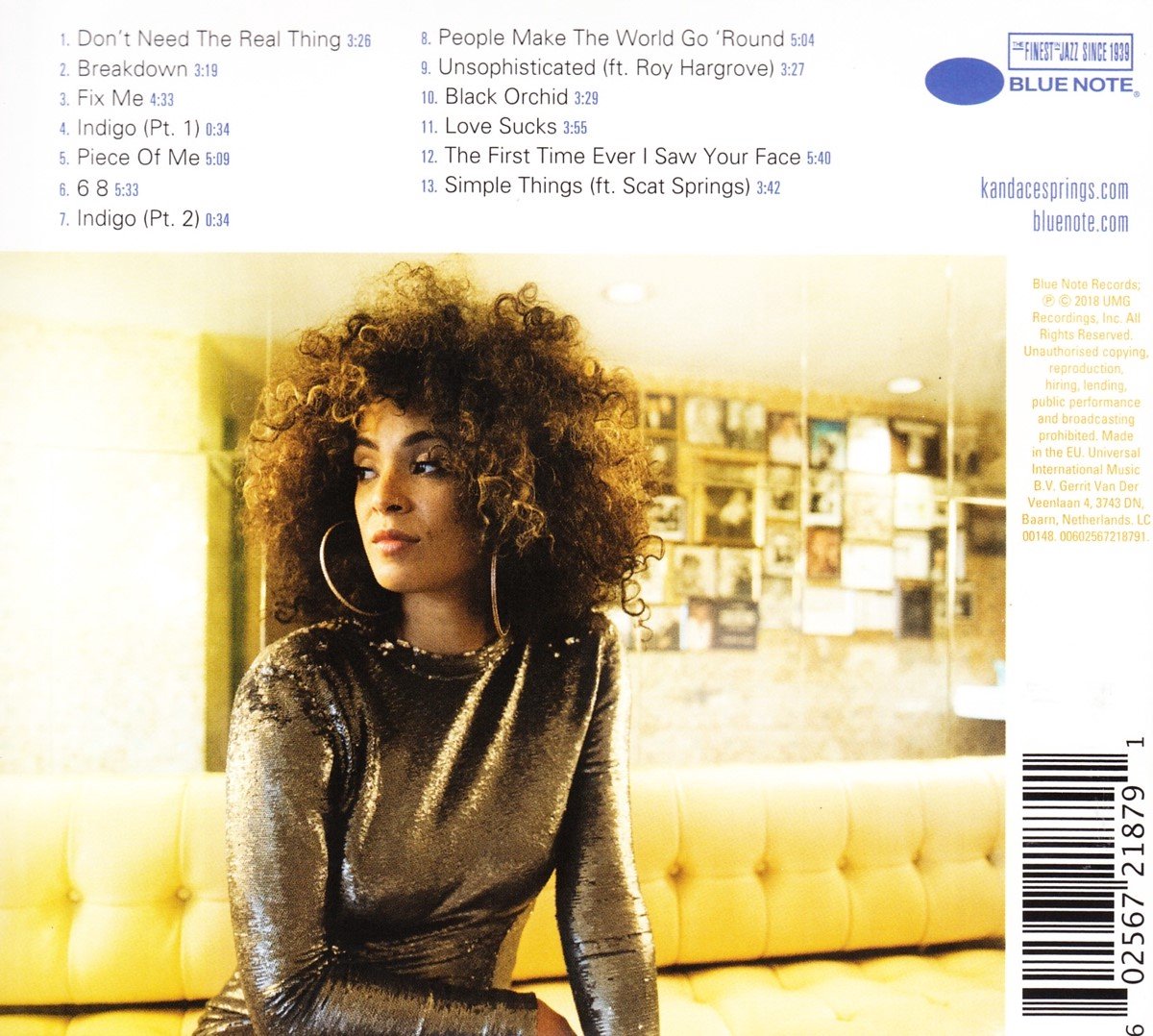 Kandace Springs - Indigo (CD), Kandace Springs | Muziek | bol