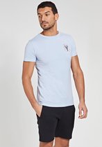 Shiwi Tee men lobster beach - dusty light blue - M