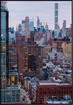 Poster van het prachtige uitzicht in New York - 40x50 cm