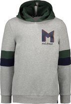 Moodstreet Sweater jongen grey melee maat 122/128