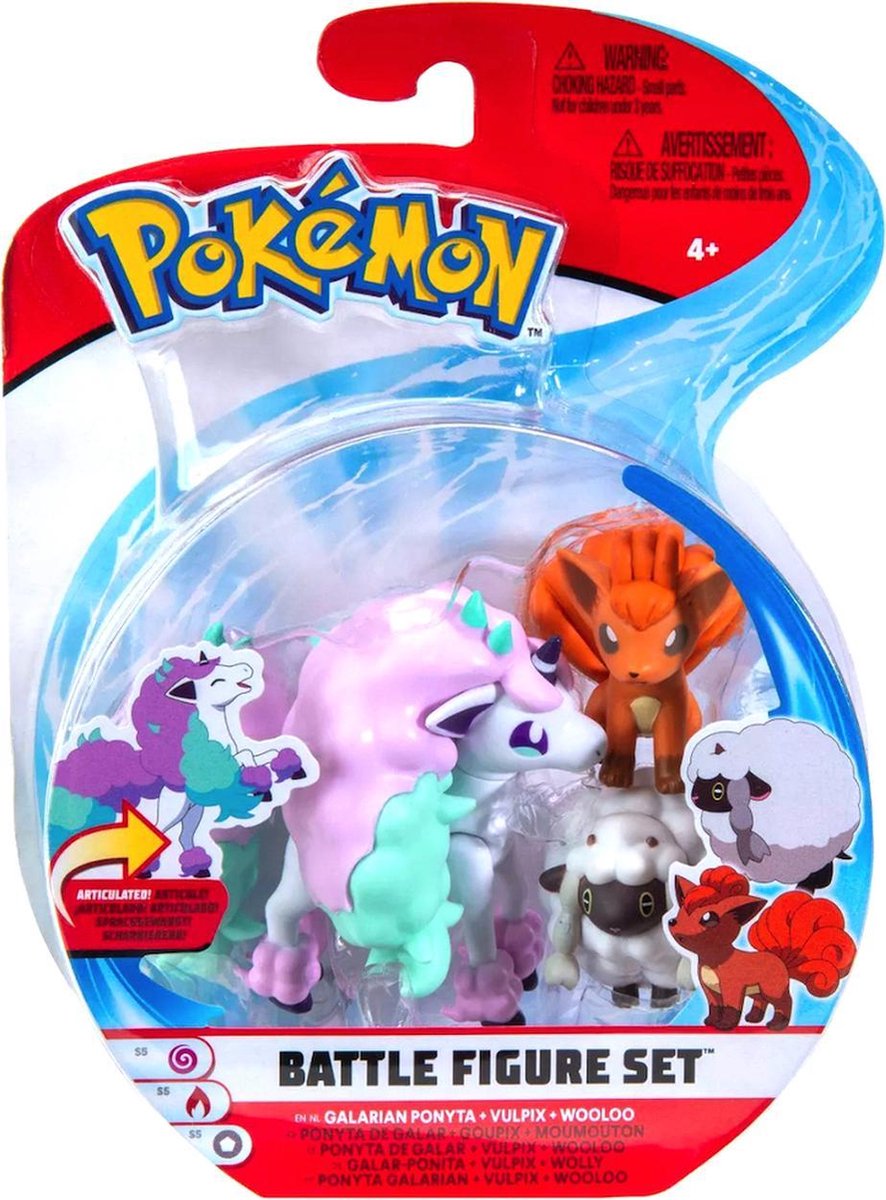 Pokemon Sword & Shield 3-pack Blister med Galarian Ponyta