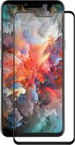 LG G8s ThinQ - Full Cover Screenprotector - Gehard Glas - Zwart