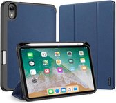 Dux Ducis Tablet Hoes Geschikt voor iPad Mini 6 (2021) - Dux Ducis Domo Bookcase - Donkerblauw