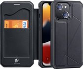 iPhone 13 Hoesje - Dux Ducis Skin X Wallet Case - Zwart