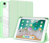 Dux Ducis Tablet Hoes Geschikt voor iPad Mini 6 (2021) - Dux Ducis Toby Bookcase - Groen