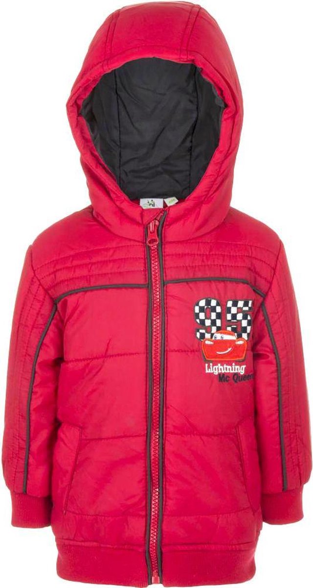 Disney Cars Winterjas - Baby - rood - Maat 86 (23 maanden)