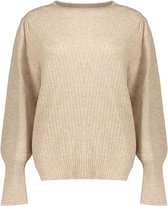 Geisha Trui Pull Pleaded Shoulder 14514 10 Beige Dames Maat - XL