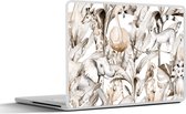 Sticker pour ordinateur portable - 11,6 pouces - Aquarelle - Animaux - Plantes