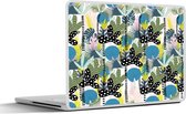 Laptop sticker - 11.6 inch - Bladeren - Jungle - Patronen - 30x21cm - Laptopstickers - Laptop skin - Cover