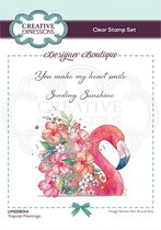 Creative Expressions Clear stamp - Flamingo - A6 - Stempelset
