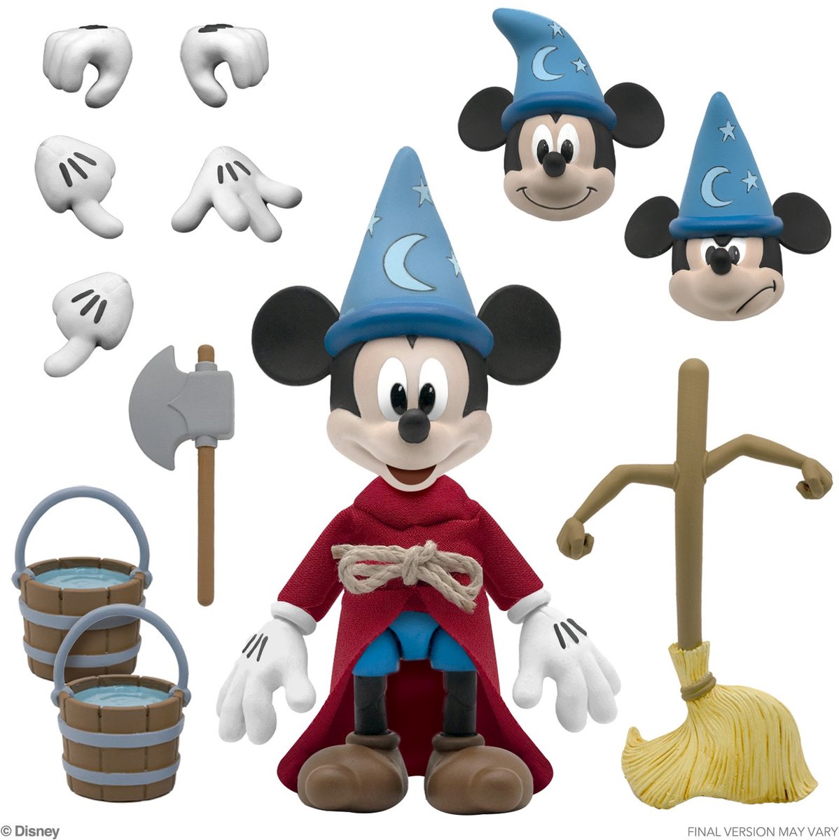 Super 7 Sorcerer's Apprentice Mickey Mouse - Super7 - Disney Ultimates Action Figure
