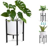 Bloempot Op Standaard -Momsiv Plant Stand, Plant Stand, Mid Century Modern Tall Flower Pot Stand, Indoor, Outdoor, Metalen Potplant Houder - (WK 02122)