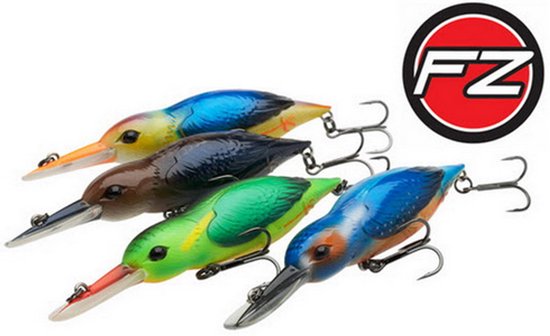 Effzett Eisvogel 11cm/28g Dipper - Zilverkleurig Kunstaas — afbeelding 3
