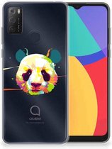 Back Case TPU Siliconen Hoesje Alcatel 1S (2021) Smartphone hoesje Panda Color